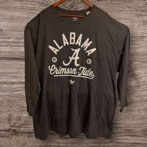 Adidas Long Sleeve Tee Alabama Crimson Tide Men's Size 4XL